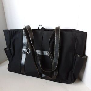 Kate Spade Vintage 90's Black Nylon Tote/ Diaper Bag
